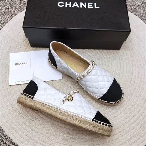 chanel mens quilted sneakers|Chanel flat heel shoes.